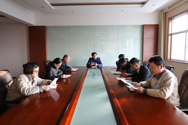 维多利亚老品牌vic环保召开2019年“244经营方针”实施工作领导小组会议